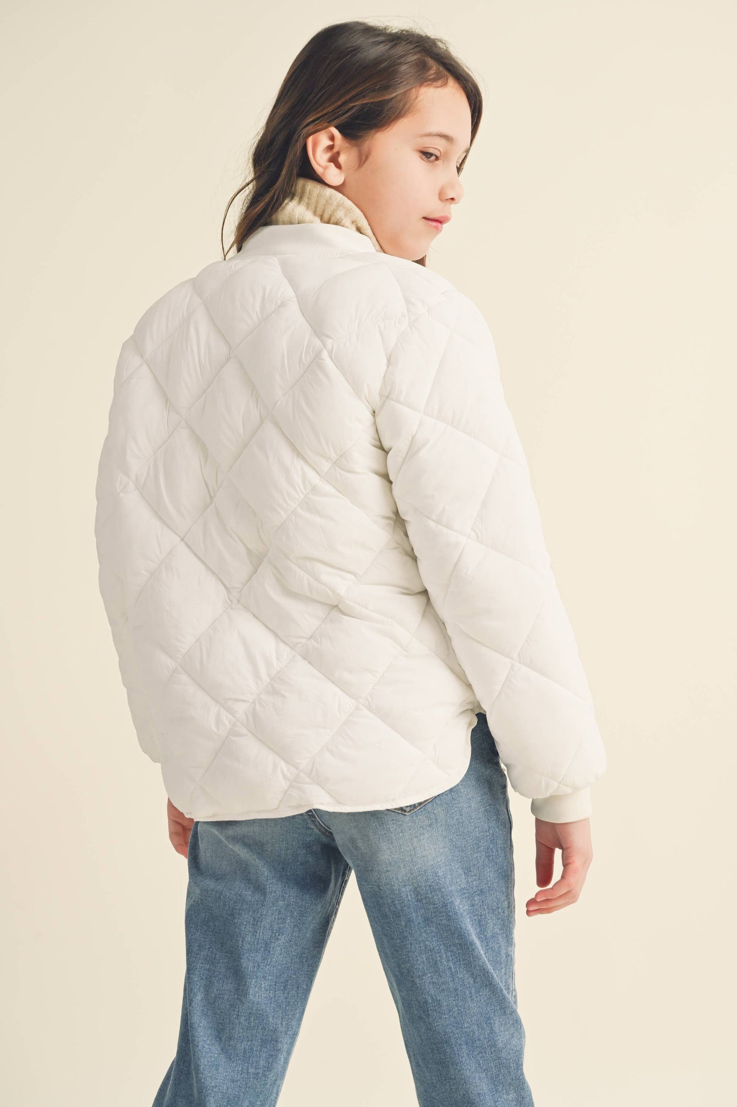 Girls Quilted Jacket