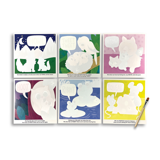 Water Amaze: Water Reveal Boards - Baby Animals (13 PC Set)