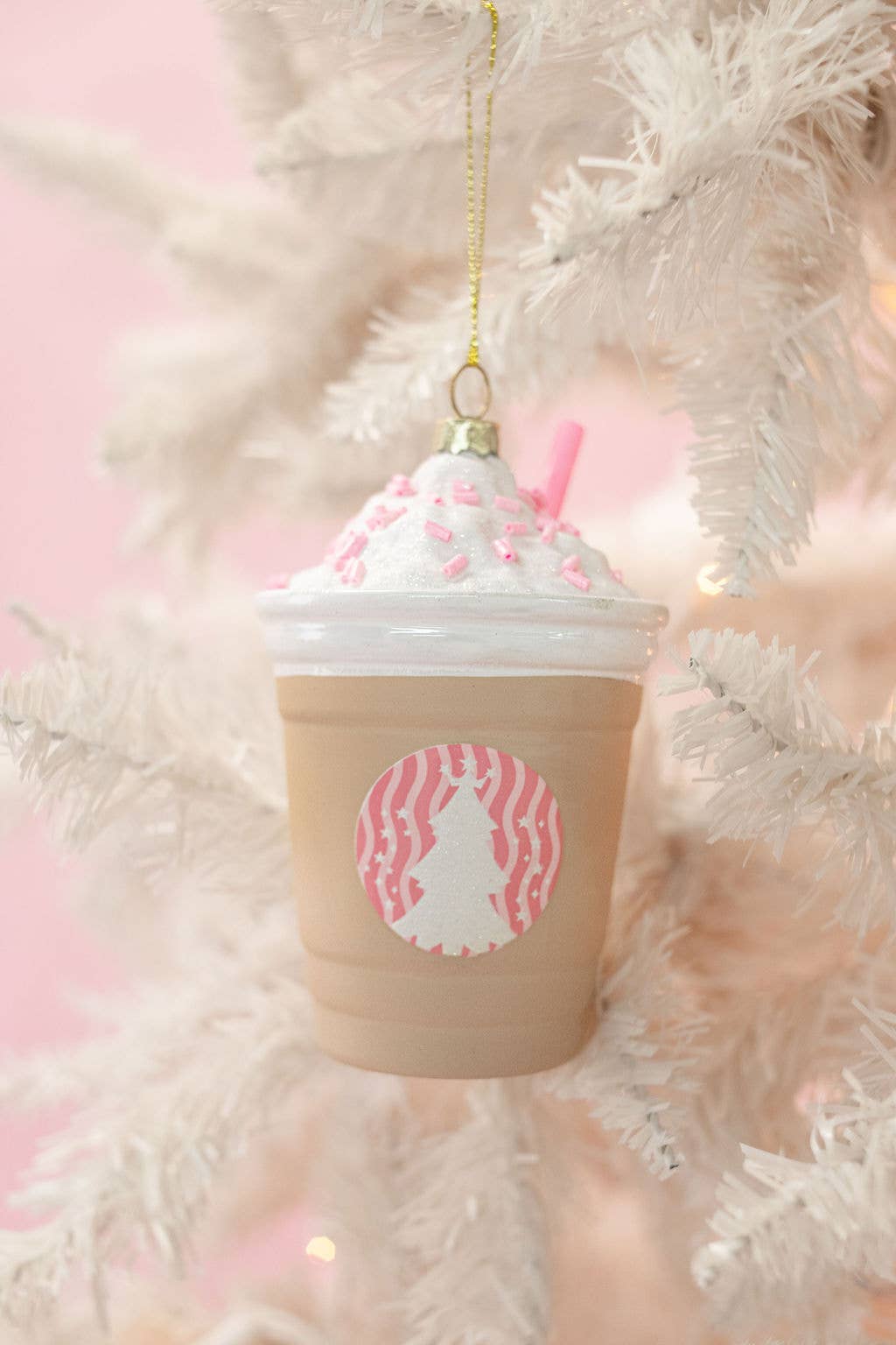 Coffee Drink Christmas Ornament