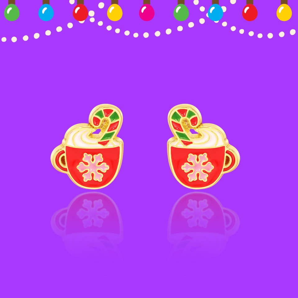 Holiday Hot Cocoa | Cutie Stud Earrings | Christmas 2026
