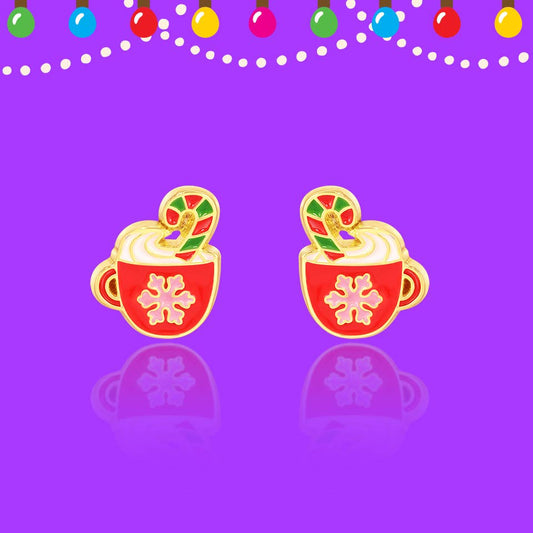 Holiday Hot Cocoa | Cutie Stud Earrings | Christmas 2026