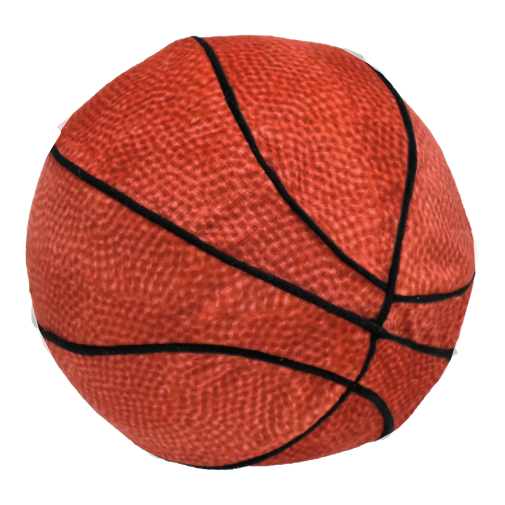 Basketball 3D Microbead Plush