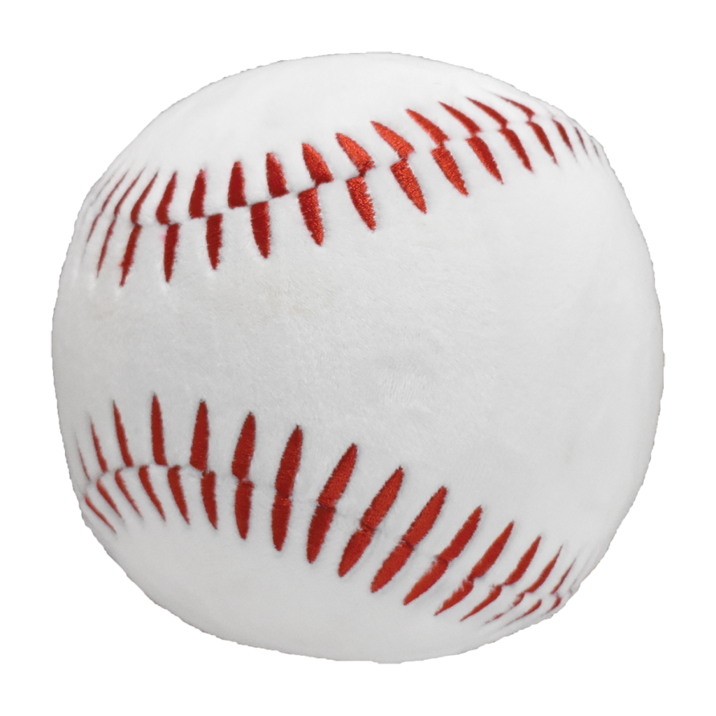 Baseball 3D Microbead Plush