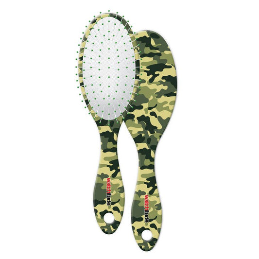 Army Camo Scented Hairbrush