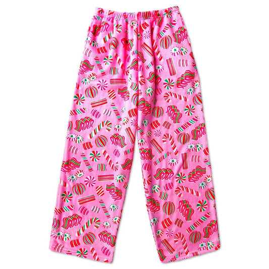 Pretty Peppermint Plush Pants