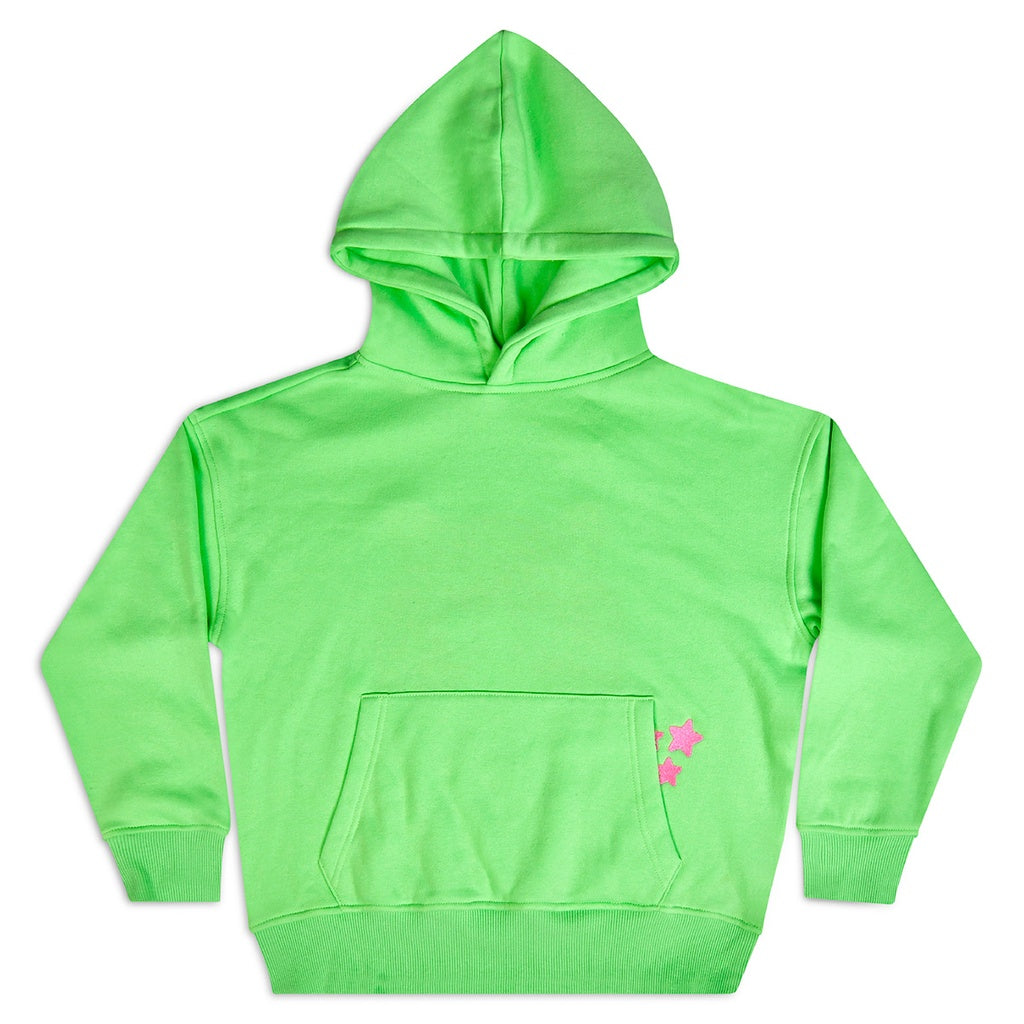 Apple Green Tiger Hooded Sweatshirt