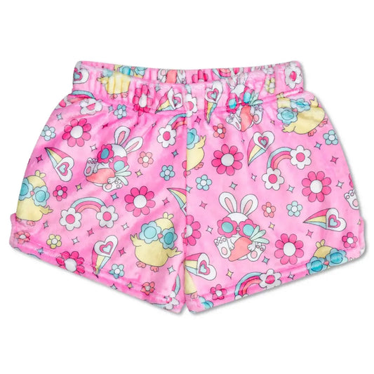 Flower Chicks Plush Shorts