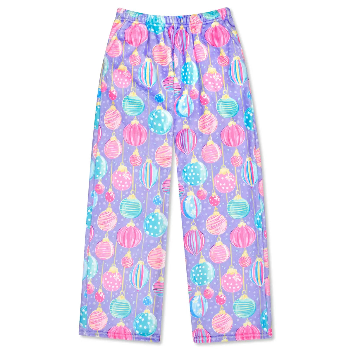 Dazzling Ornaments Plush Pants