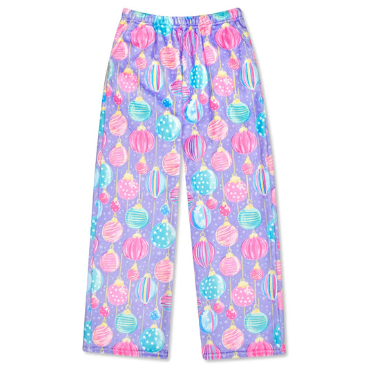 Dazzling Ornaments Plush Pants