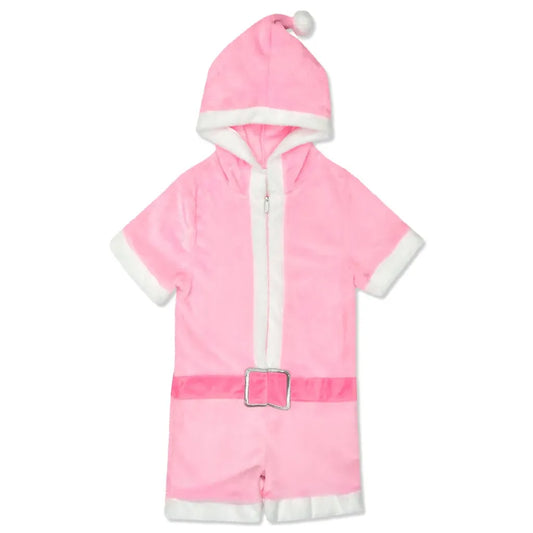Merry Santa Plush Romper