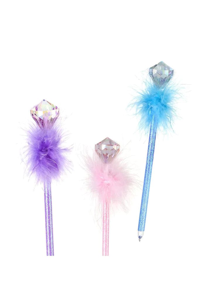Sparkle Glitter Diamond Fluffy Pen (assorted colors)