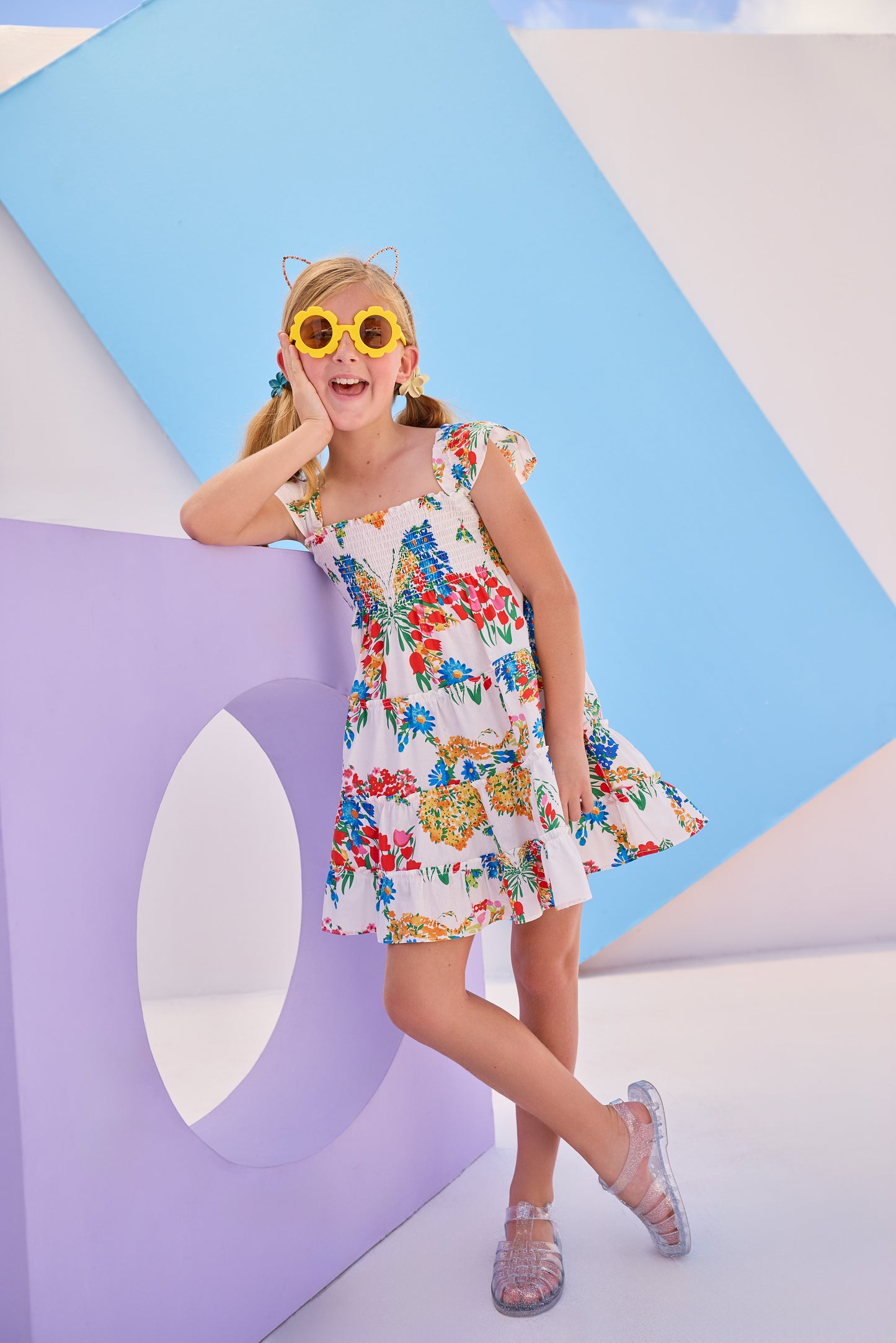 Twirl Dress, Vintage Floral