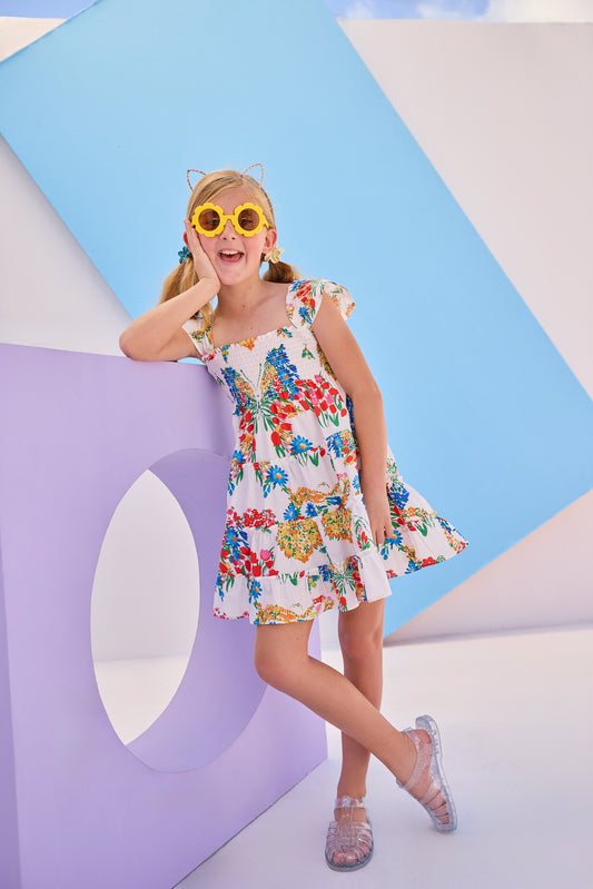 Twirl Dress, Vintage Floral