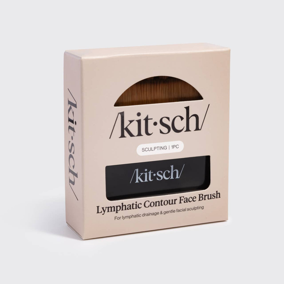 Lymphatic Contour Face Brush, Black