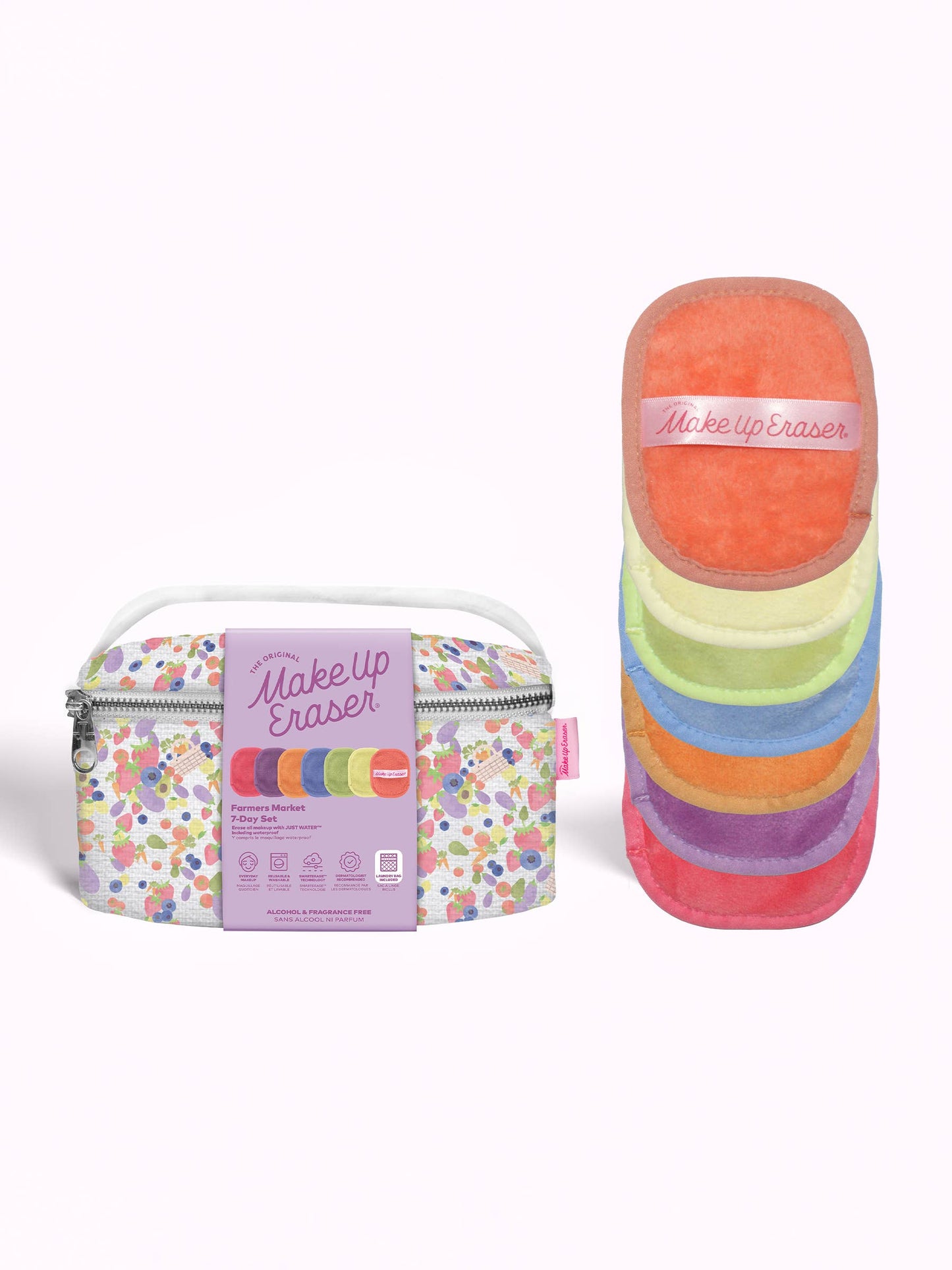 Farmer's Market 7-Day Set with Makeup Bag | Floral & Bright