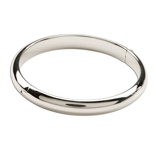 Classic Silver Bangle