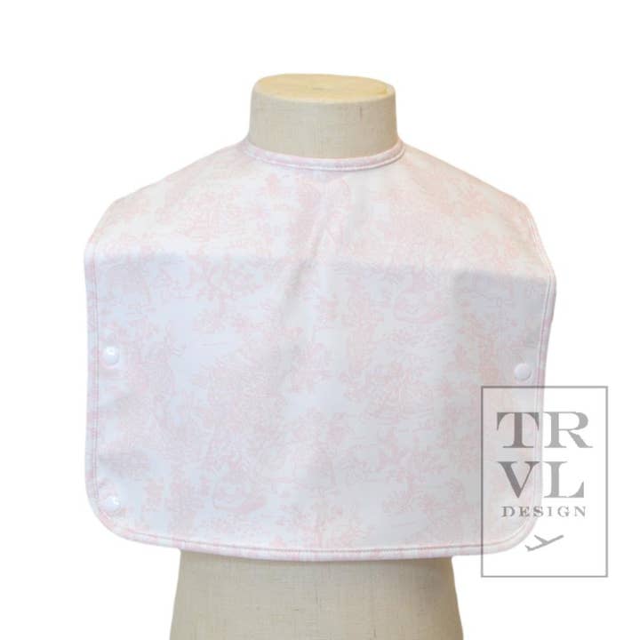 Best Bib Toile Pink