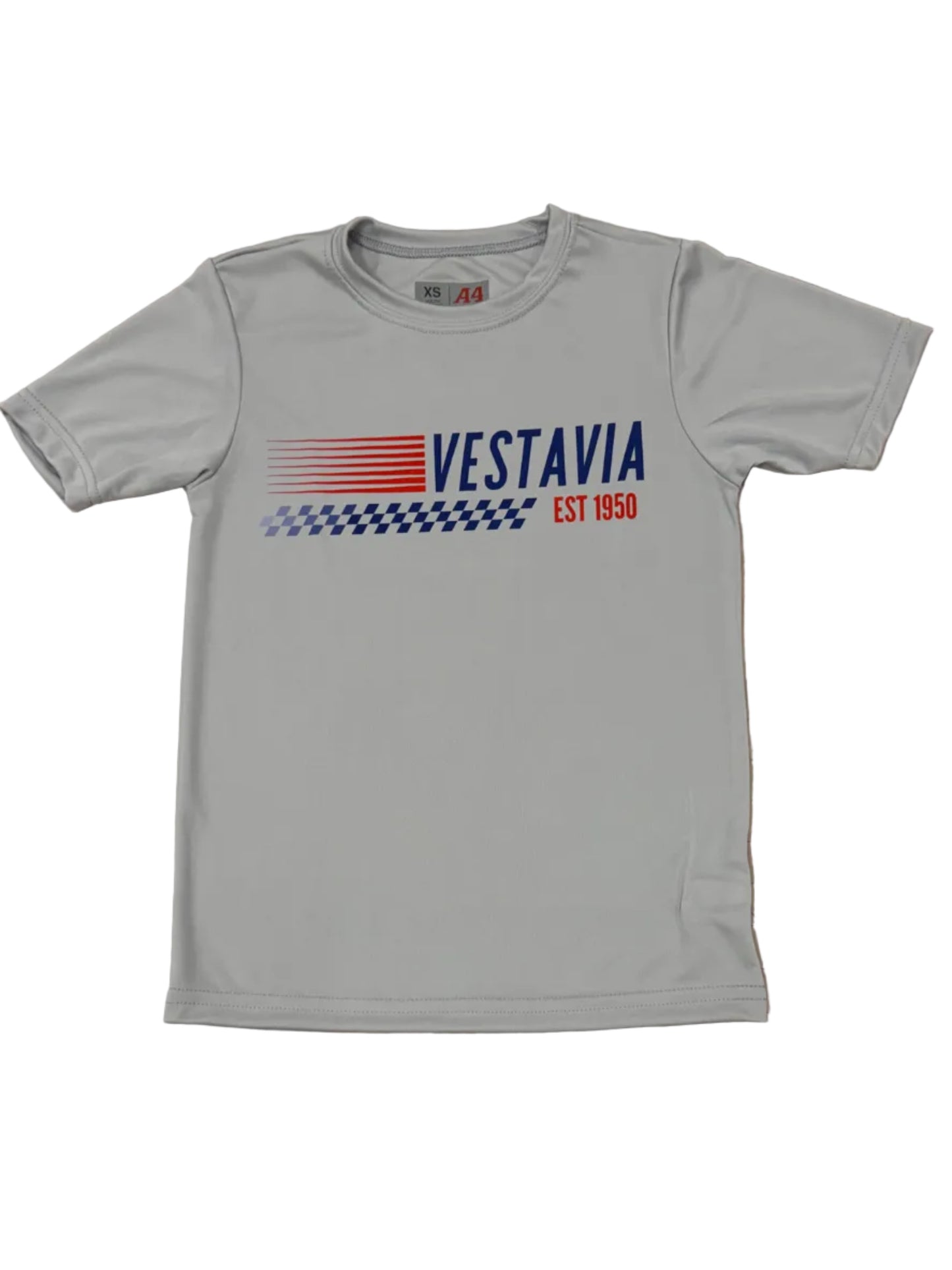 Vestavia Est. 1950 Performance Tee, Silver