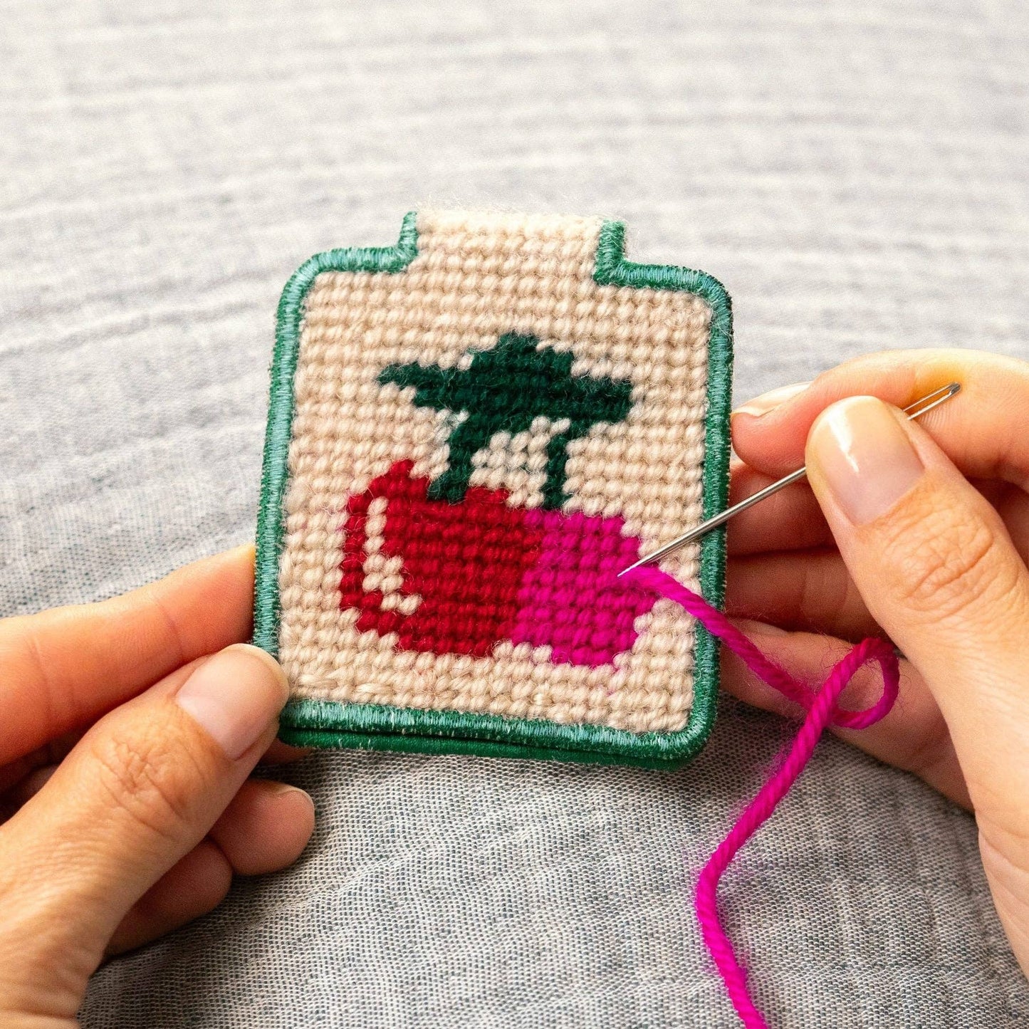 Needlepoint Keychain Bundle - 4 Styles