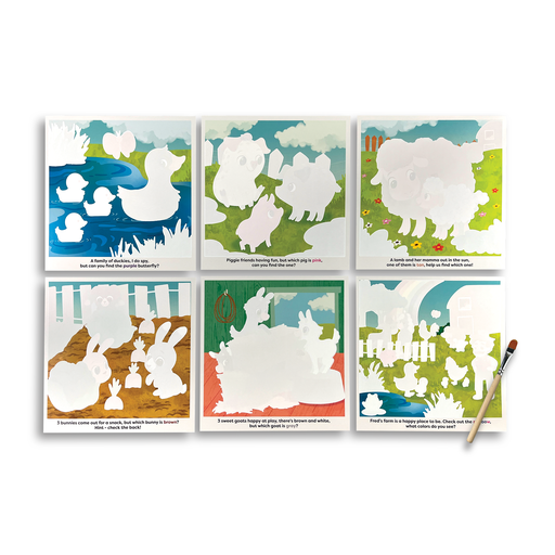 Water Amaze: Water Reveal Boards - On The Farm (13 PC Set)