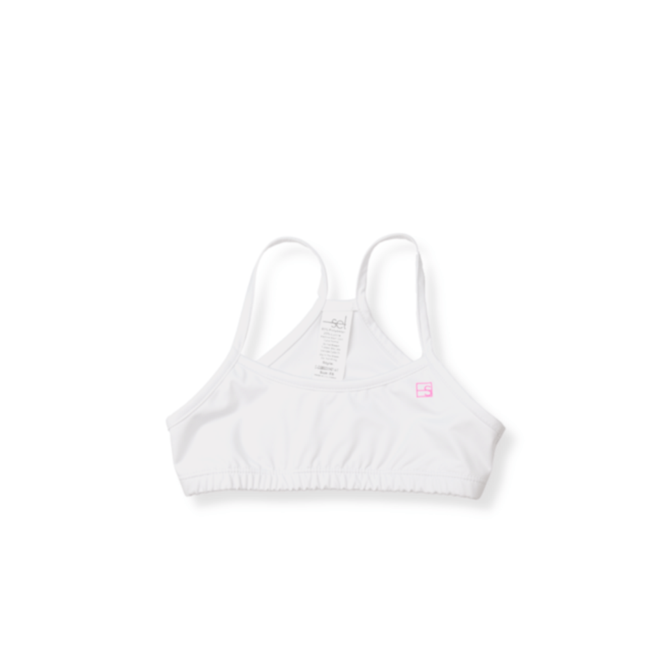 Briana Sports Bra, White