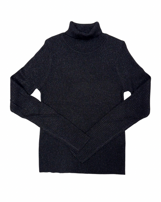 Sweater, Shimmery Black
