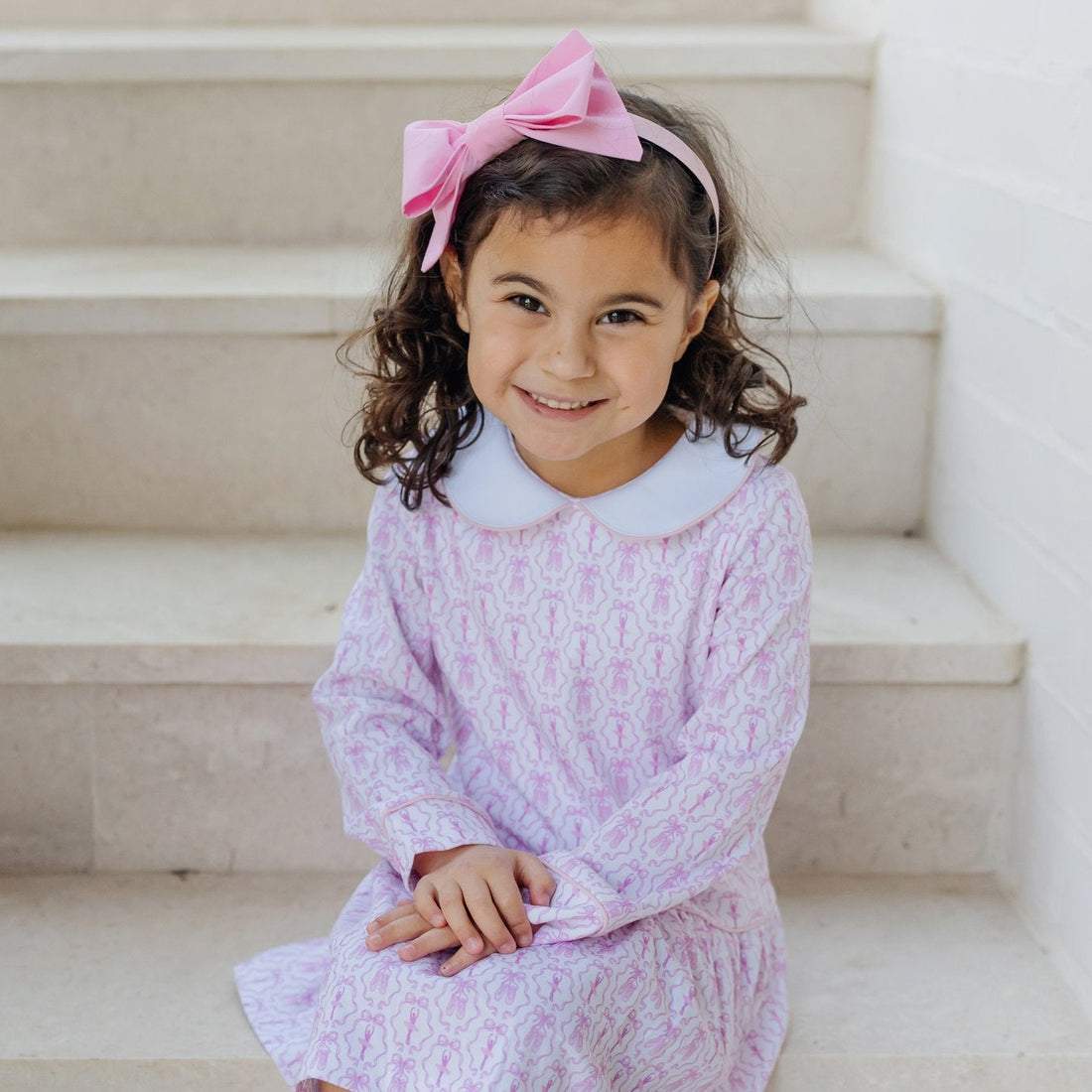 Lillian Girls' Dress, Ballet & Bows
