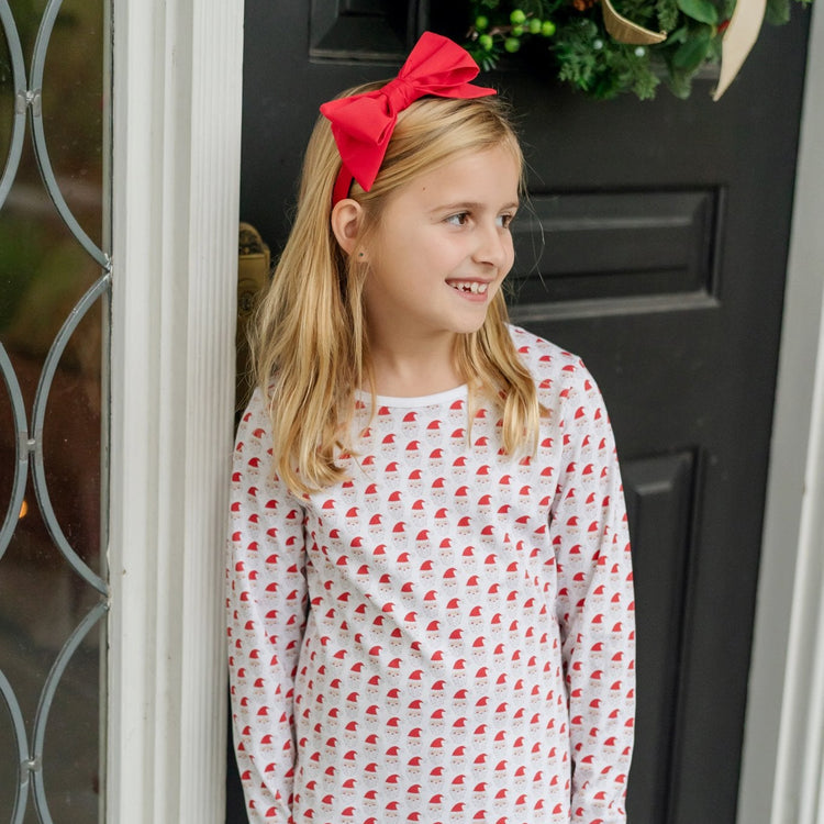 Millie Girls' Pant Set - Whimsical Santa