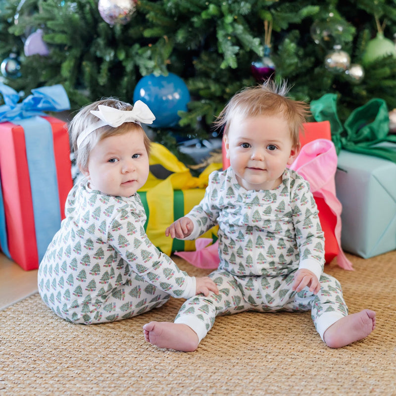 Parker Zipper Pajama, Under the Christmas Tree