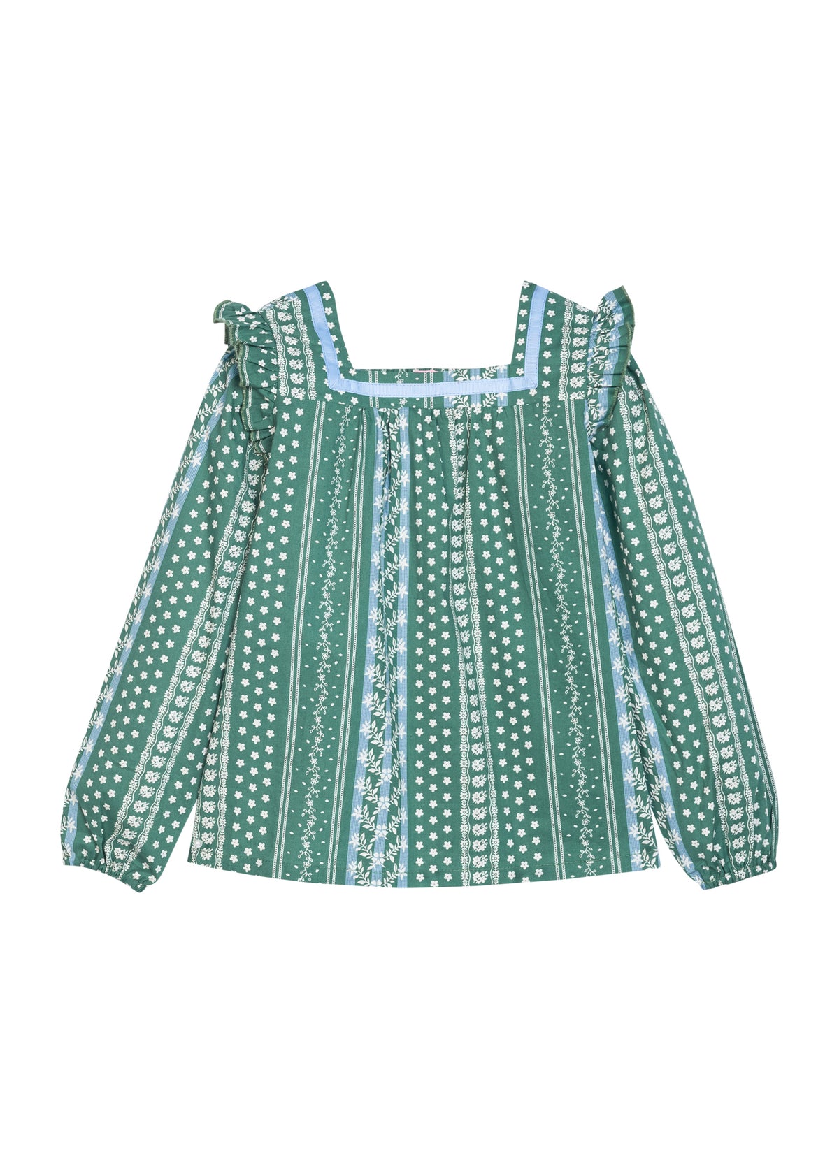 Adams Top, Fairfield Forest Stripe