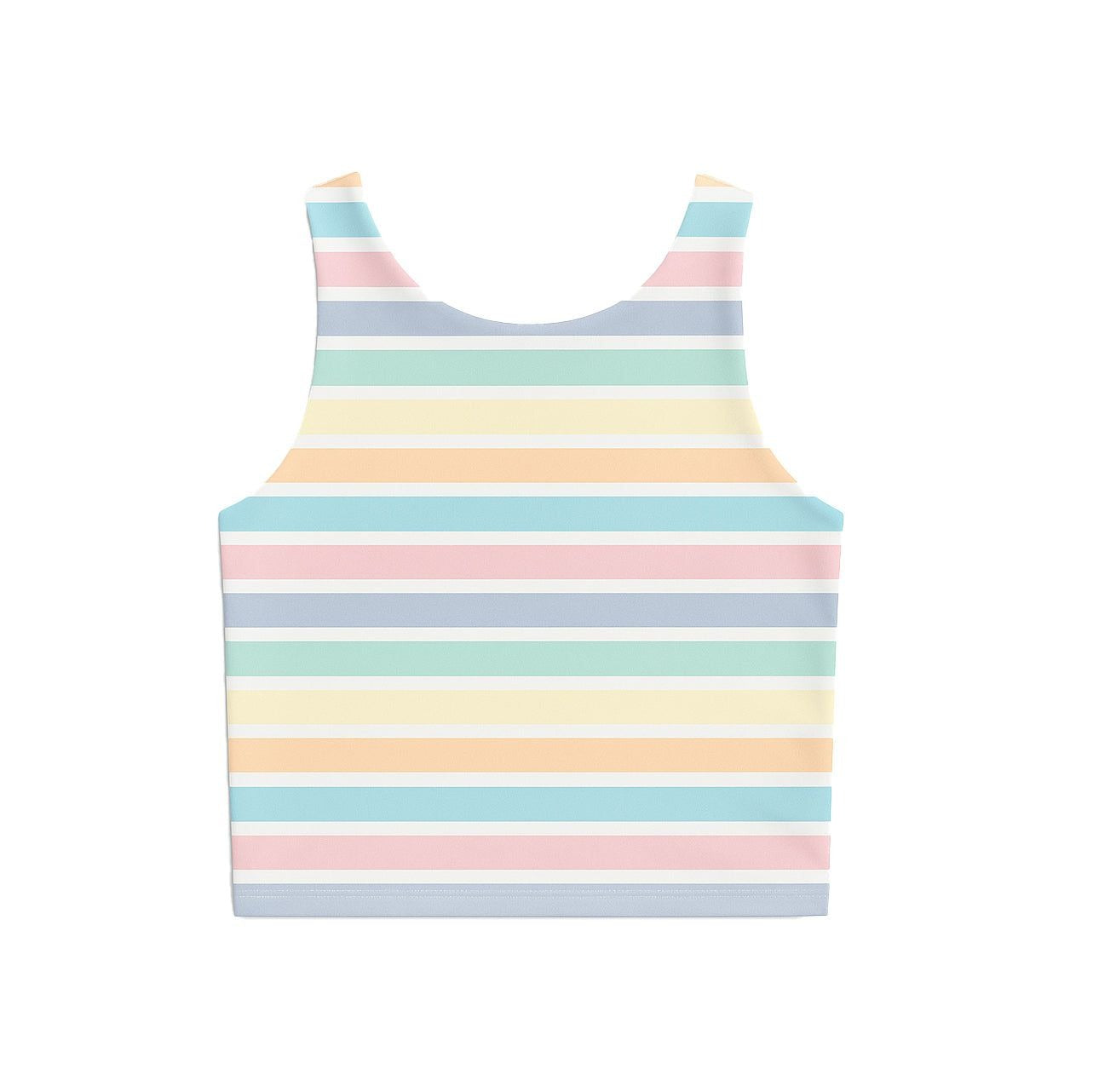 Striped Racer Back Top