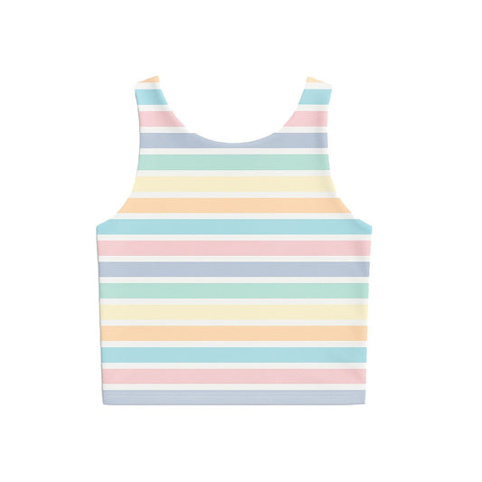 Striped Racer Back Top