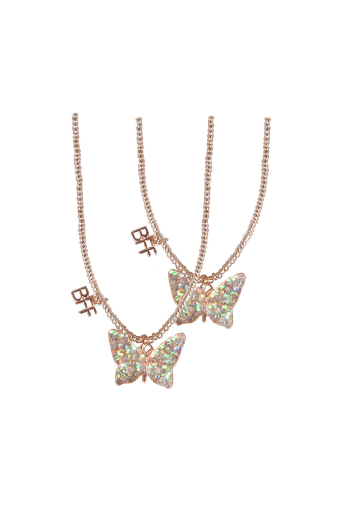 BFF Butterfly Tear & Share Necklaces