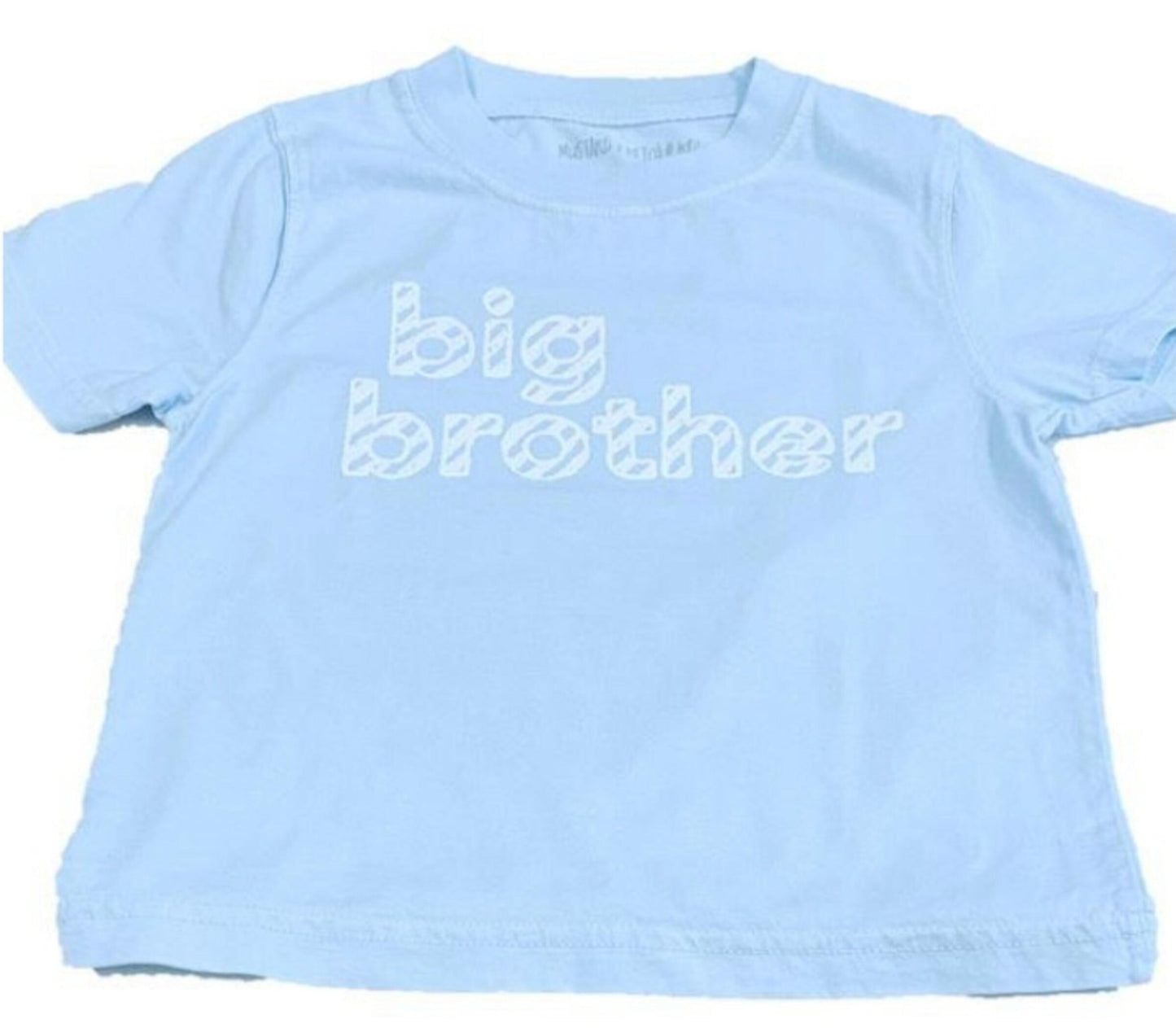 Light Blue Big Brother Tee