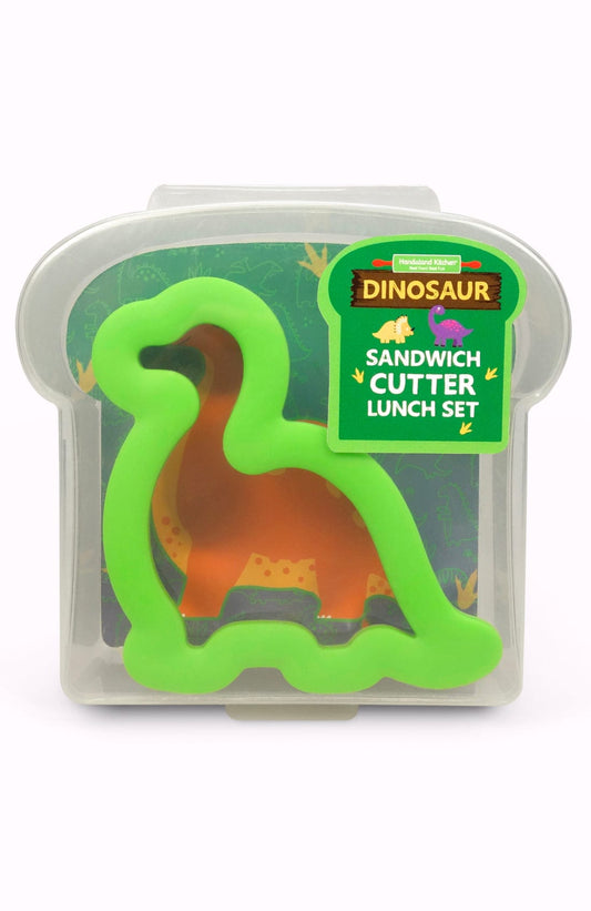 Sandwich Cutter Lunch Set, Dinosaur