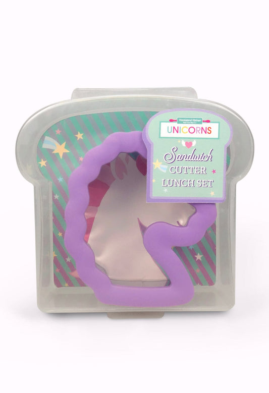 Sandwich Cutter Lunch Set, Unicorn