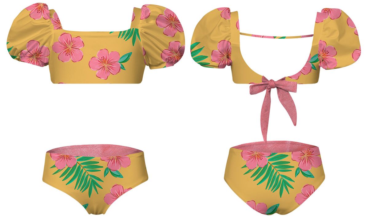 Bubble Bikini, Hibiscus Amarillo