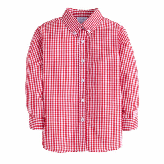 Button Down, Red Gingham