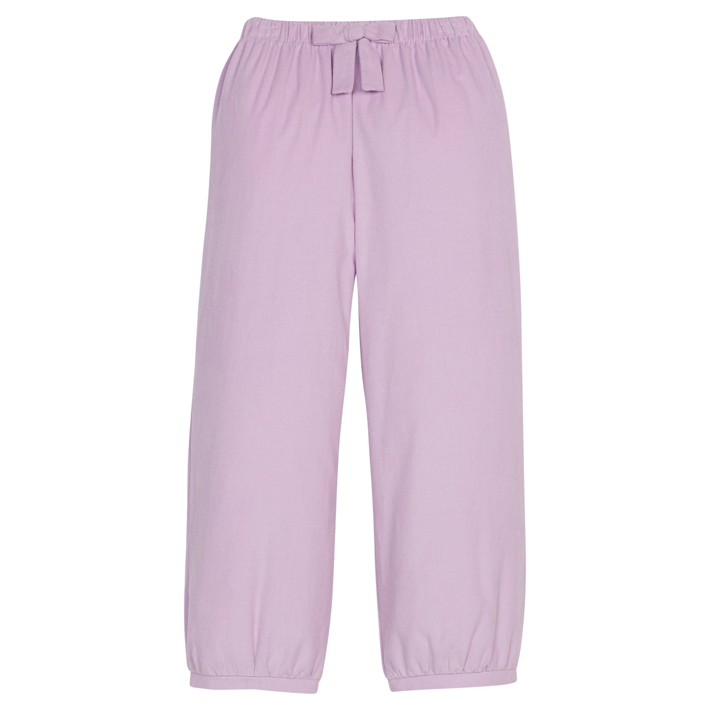 Banded Bow Pant, Lavender Corduroy