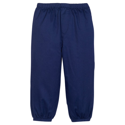 Banded Pant, Navy Twill