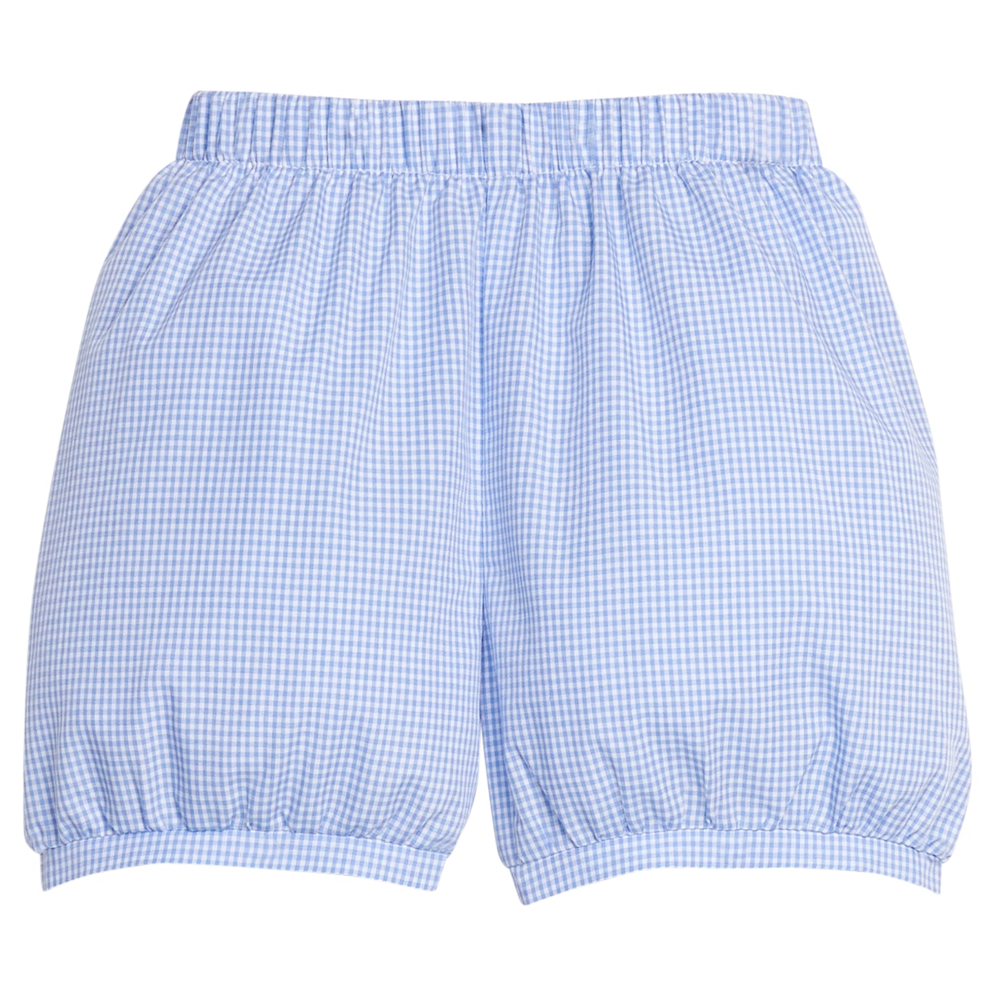 Banded Short, Royal Mini Gingham