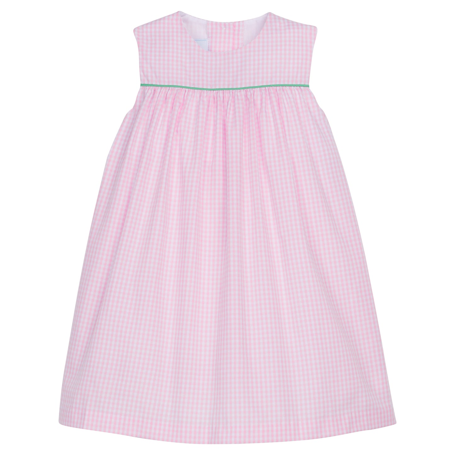 Bellemeade Dress - Light Pink Gingham