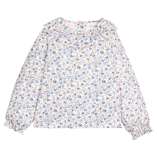 Bespoke Blouse, Wisteria Floral