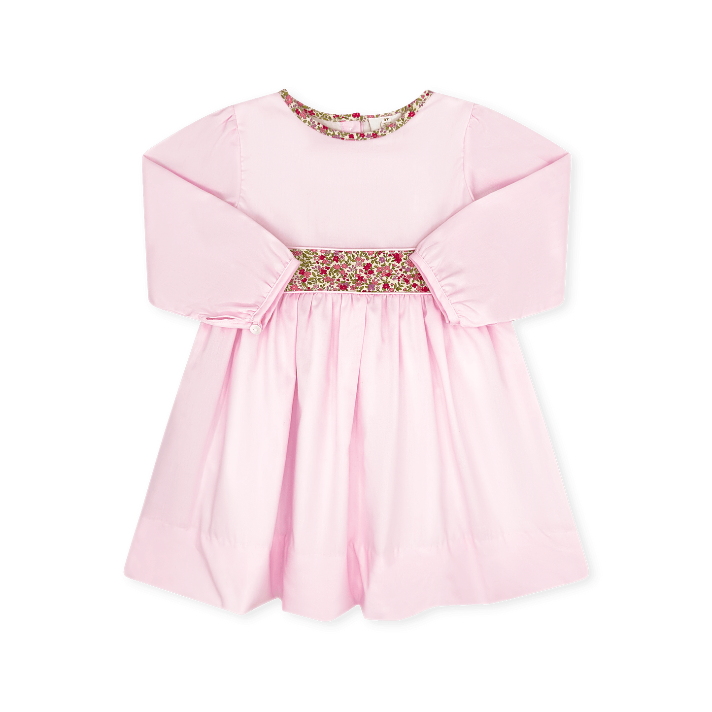 Blissful Band Dress - Palmer Pink, Autumn Meadow Floral