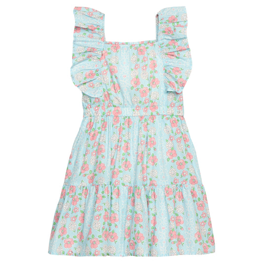 Brighton Dress, Meadow Marguerite Floral