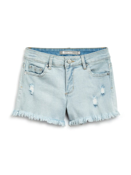 Brittany Shorts, Light Indigo Fray