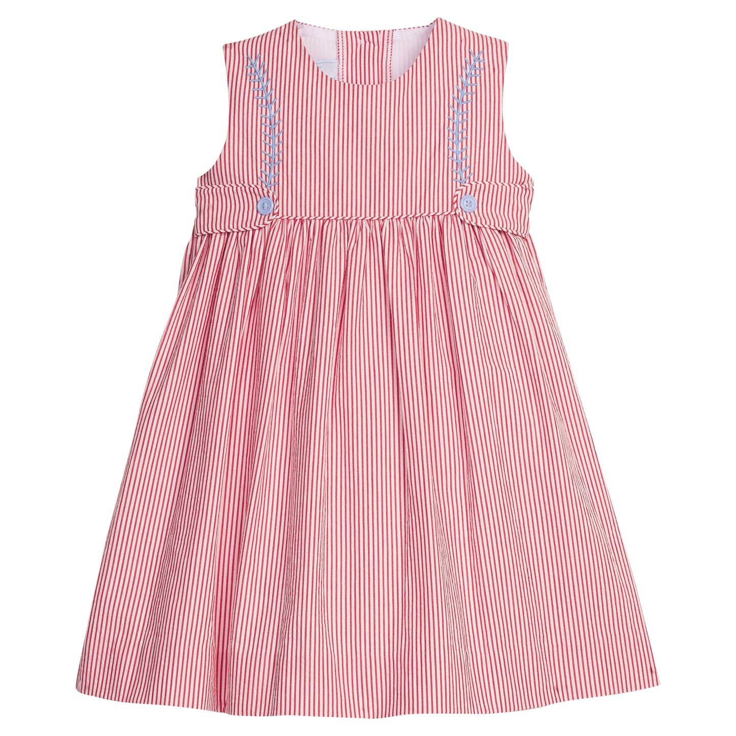 Button Tab Nantucket Dress, Baseball