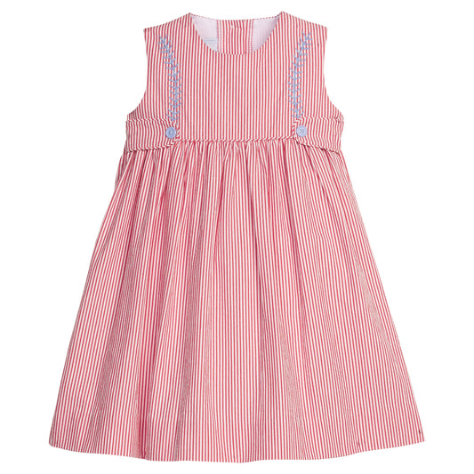 Button Tab Nantucket Dress, Baseball