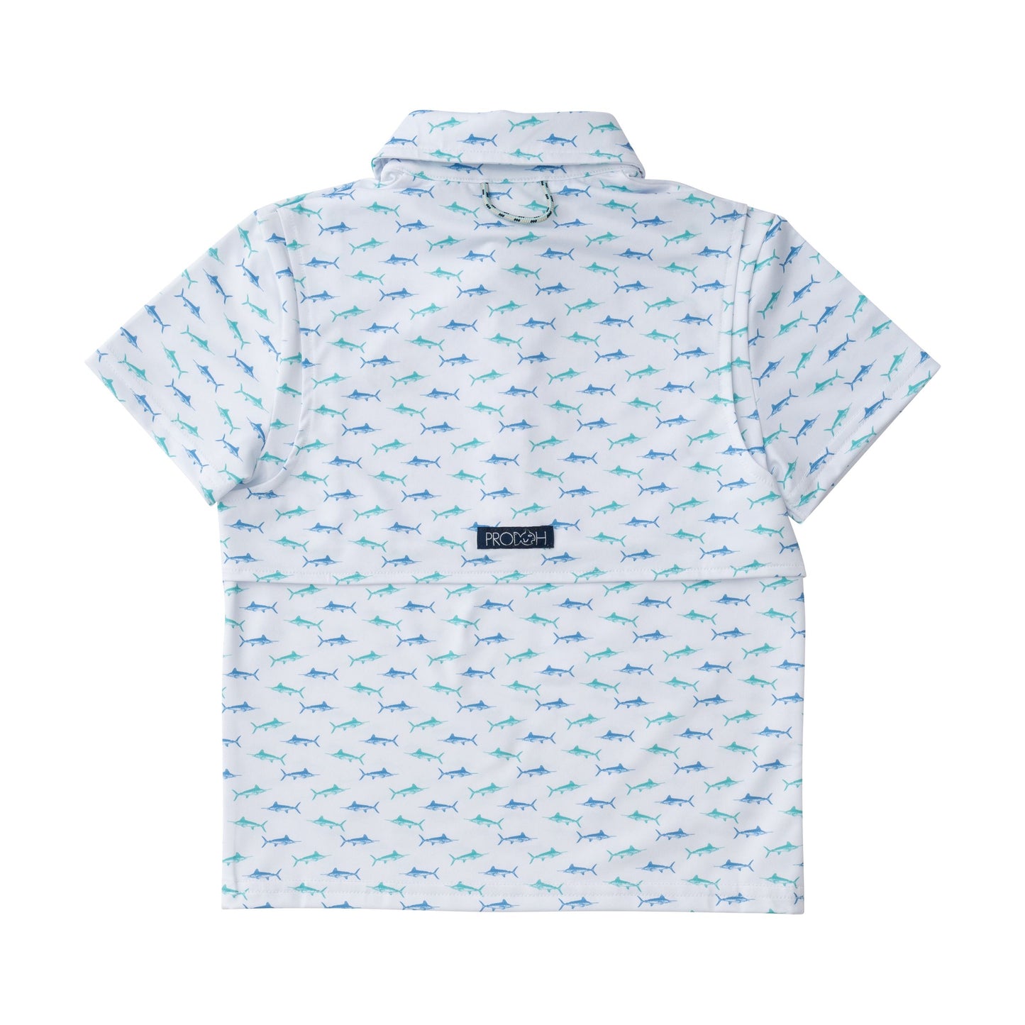 Pro Performance Polo - Fish Print