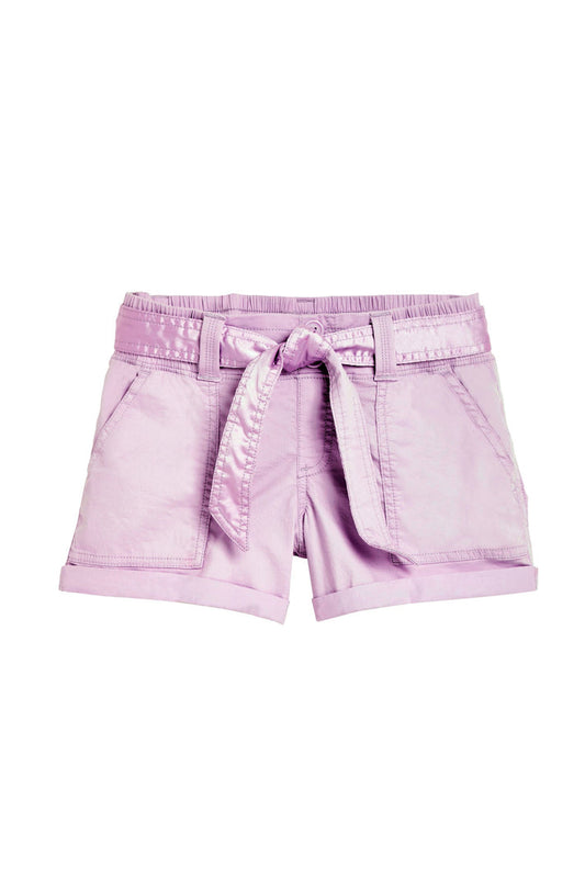 Mauve Belted Shorts